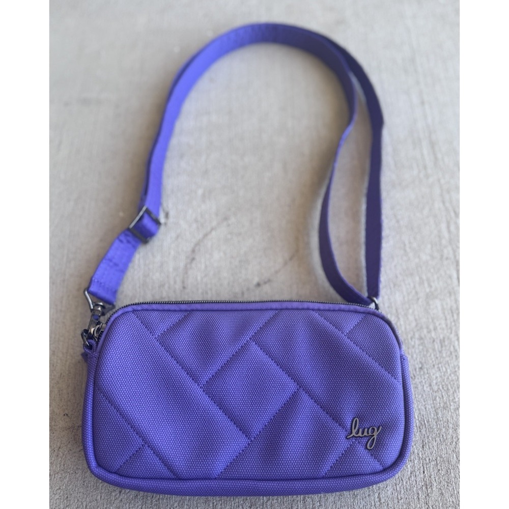 Lug Coupe XL Matte Luxe VL Convertible Crossbody Bag Amethyst Purple